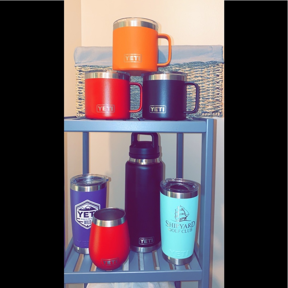 Yeti Drinkware.